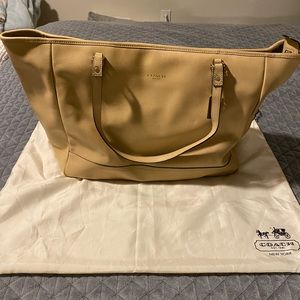 Coach Leather Tote